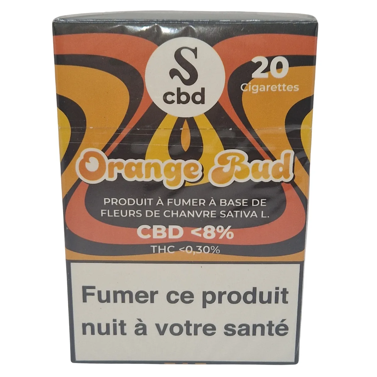 PAQUET 20 CANNARETTES ORANGE BUD