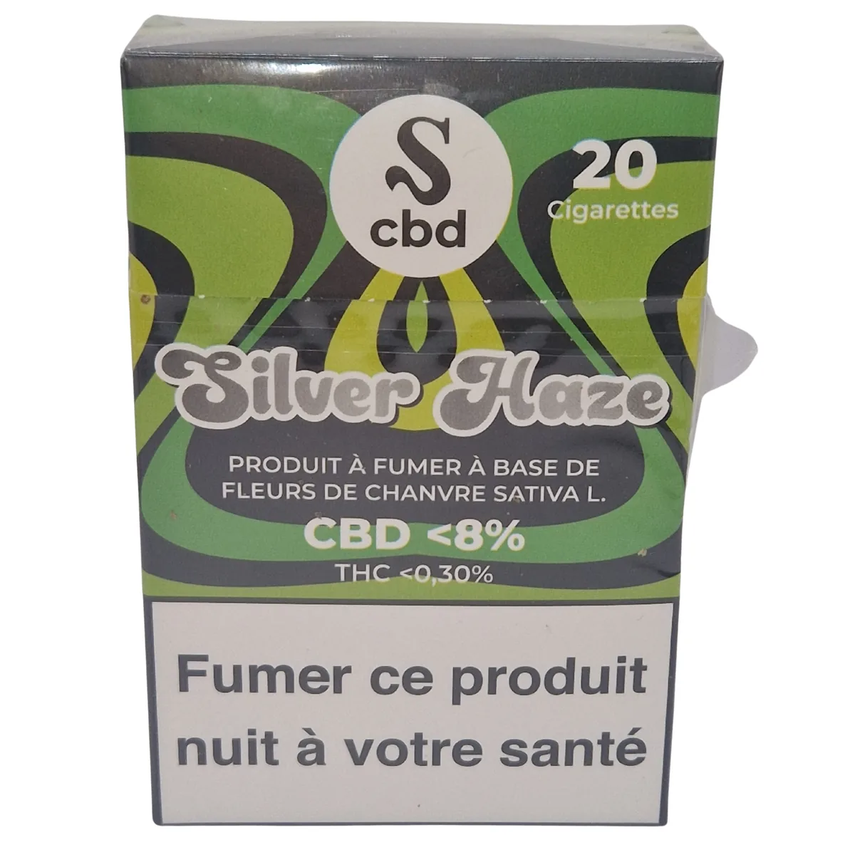 PAQUET 20 CANNARETTES SILVER HAZE